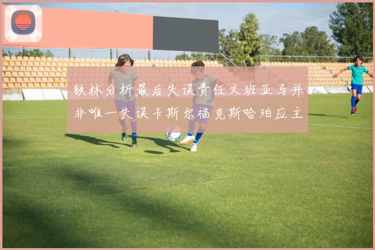 铁林分析最后失误责任文班亚马并非唯一失误卡斯尔福克斯哈珀应主动接球